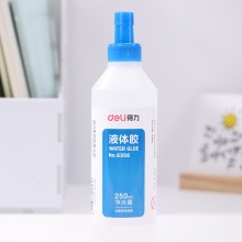 得力6356液體膠(透明)(250ml/瓶)