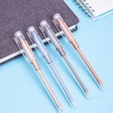 得力A53速干中性筆0.5mm全針管(黑)