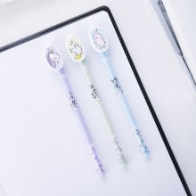 得力A532中性筆0.35mm全針管(黑)(支)