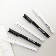 得力A539學(xué)生中性筆0.5mm子彈頭(黑)(支)