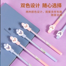 得力A562學(xué)生中性筆0.38mm全針管(黑)(支)