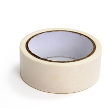 得力30672美紋紙膠帶36mm×20y×145um(微黃)(卷)