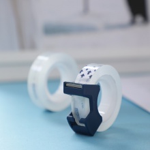 得力30122高透文具膠帶套裝12mm×25Y×38um(高透)(2卷/卡)