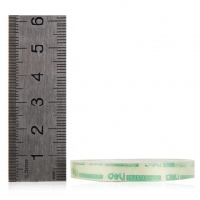得力30002文具膠帶8mm×40y×38um(12卷/筒)