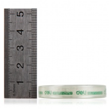 得力30000文具膠帶8mm×20y×38um(12卷/筒)