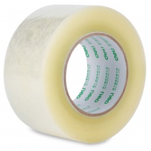 得力30335封箱膠帶60mm×200y×45um(6卷/筒)(普透)