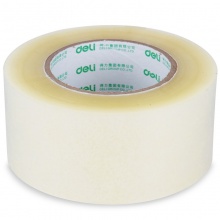 得力30335封箱膠帶60mm×200y×45um(6卷/筒)(普透)