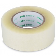 得力30215封箱膠帶48mm×200y×45um(6卷/筒)(普透)