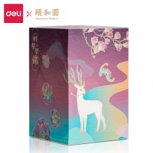 得力21717頤和園福祿護(hù)佑便簽本(紫)-860頁（包）
