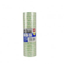 得力30011文具膠帶12mm×14y×38um(12卷/筒)