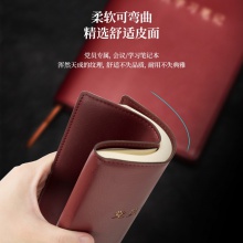 得力22255黨員學習筆記(紅色)(本)