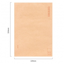 得力25201牛皮信封(混)-9號(hào)(40個(gè)/包)