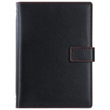 得力3308皮面本-7in-165×105mm-80張(棕)