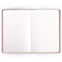 得力22292自填式日計(jì)劃效率手冊(cè)-A5-210mm×143mm/128張(紅)