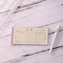 得力3499三聯(lián)多欄收據(jù)(藍)