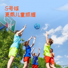 安格耐特F1168_5號(hào)發(fā)泡橡膠籃球(藍(lán)色)(個(gè))