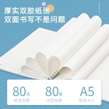 得力24204PP螺旋本(綠色)(本)