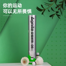 安格耐特F2202S羽毛球(白)(12只/筒)