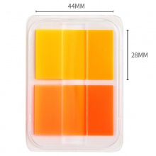 得力25906彈出式指示標(biāo)貼28×44mm2條×20張(混色)(包)