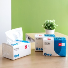 得力MR2200-01軟包抽取式紙面巾(白)(3包/提)