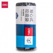 得力18816垃圾袋(黃)(30只/卷)450×450背心式
