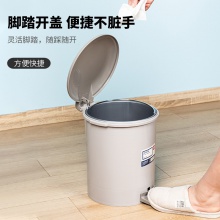 得力958圓形清潔桶(灰)
