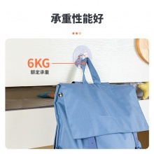 得力19370掛鉤(三色混裝)(1個(gè)/卡)