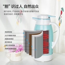 得力8965保溫壺(藍(lán))(個(gè))1.9l玻璃內(nèi)膽