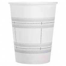 得力19200紙杯(白色)250ml50只280g太陽紙＋18gPE膜