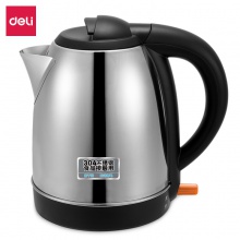 得力85602電熱水壺（1.5L）(本色)單層不銹鋼