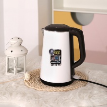 得力85604電熱水壺（1.7L）(白)