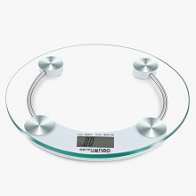 得力9028電子健康秤(透明)(臺)Φ330×8mm